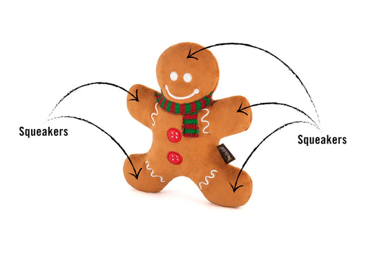 Holiday Classic Holly Jolly Gingerbread Man