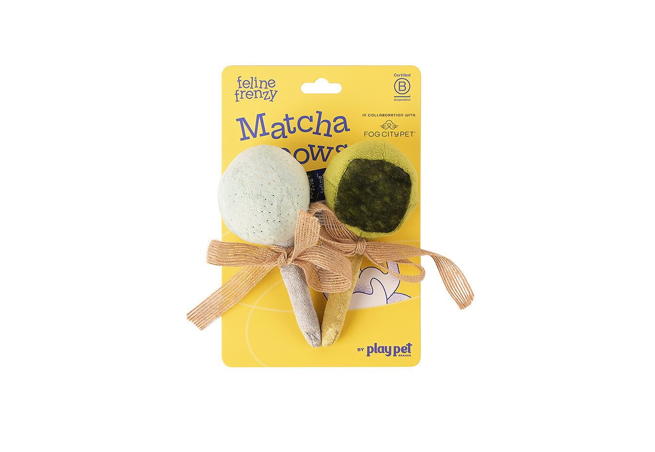 Fog City Pet x Feline Frenzy Matcha Meows