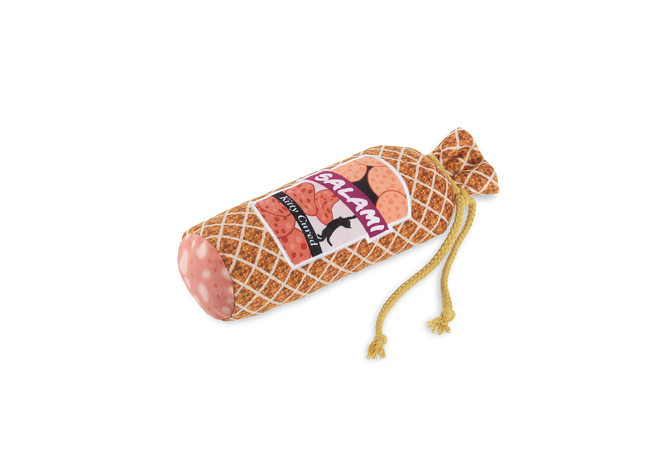 Feline Frenzy Salami Slammer Kicker Toy