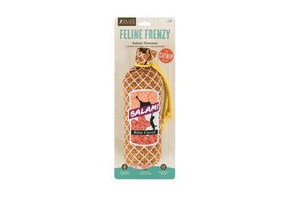 Feline Frenzy Salami Slammer Kicker Toy
