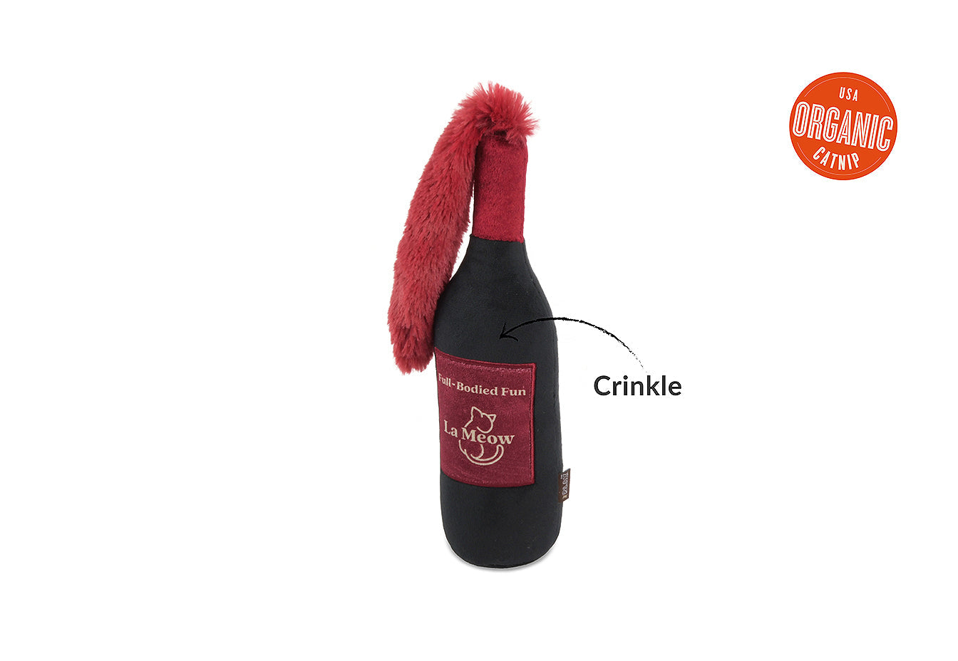Feline Frenzy Catbernet Sauv Kicker Toy