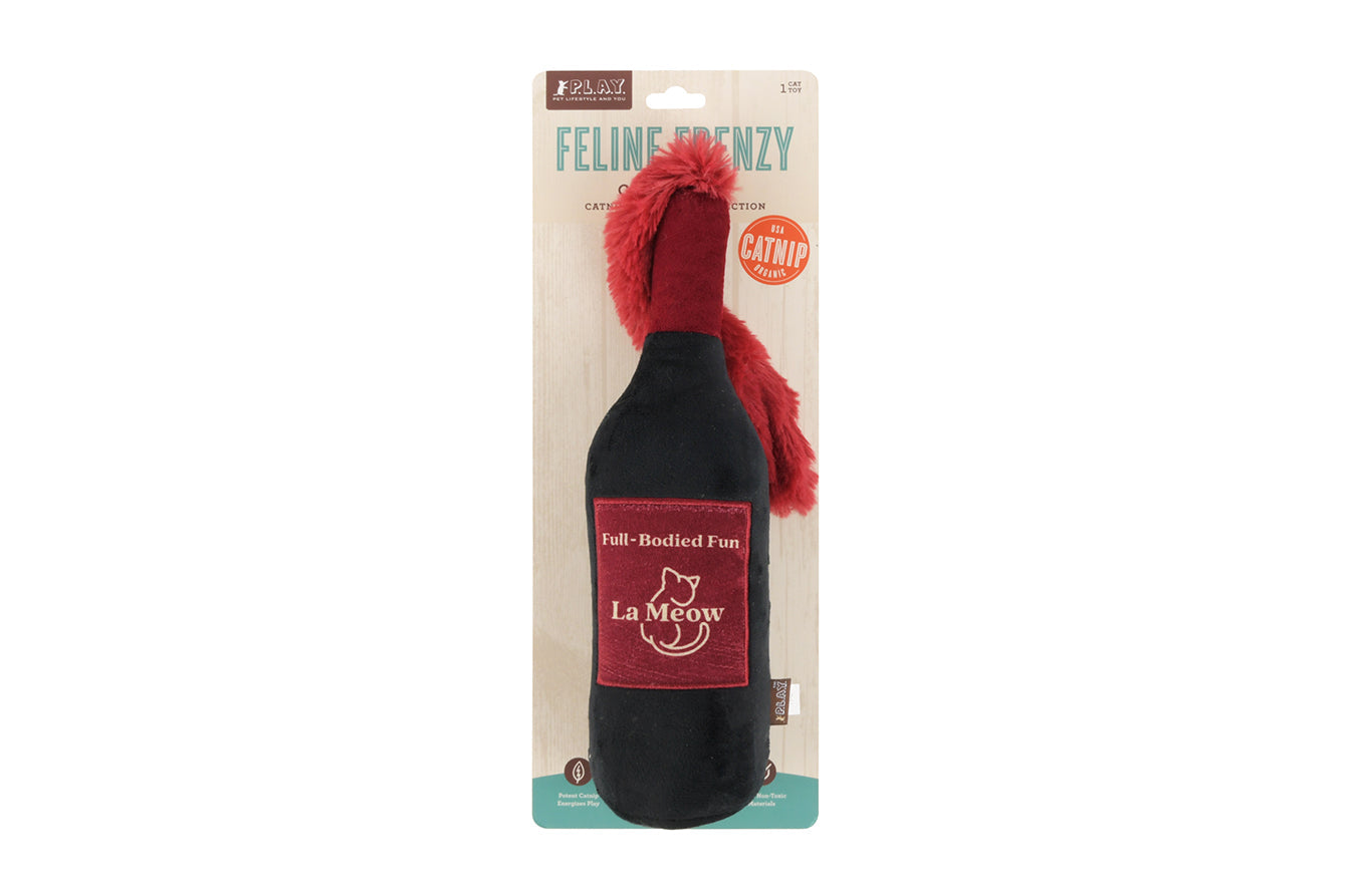 Feline Frenzy Catbernet Sauv Kicker Toy